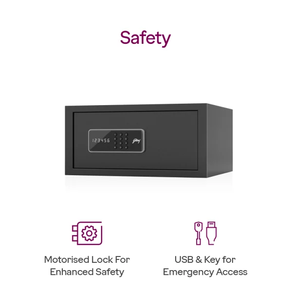 Godrej NX Pro Digital (25L) Home Locker Ebony | Senior Agency Mumbai ...
