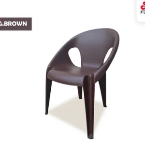 Tulip Circle Shape Plastic Chair