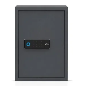 Godrej NX Pro Plus Digi+ Bio 70L Home Locker with Voice Based Acknowledgements, Internal Lights, Auto Freeze, Master Password (Black)